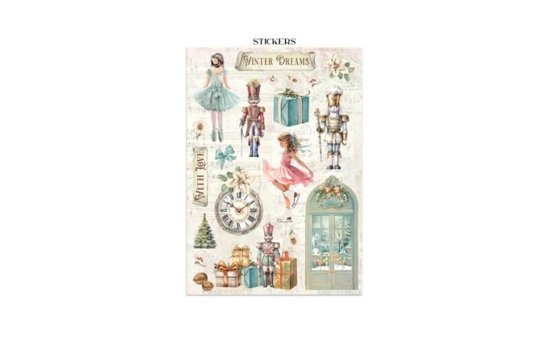 Junk Journal Winter Magic Stamperia