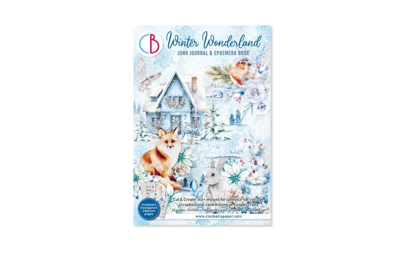 Junk Journal Winter Wonderland A4 Ciao Bella