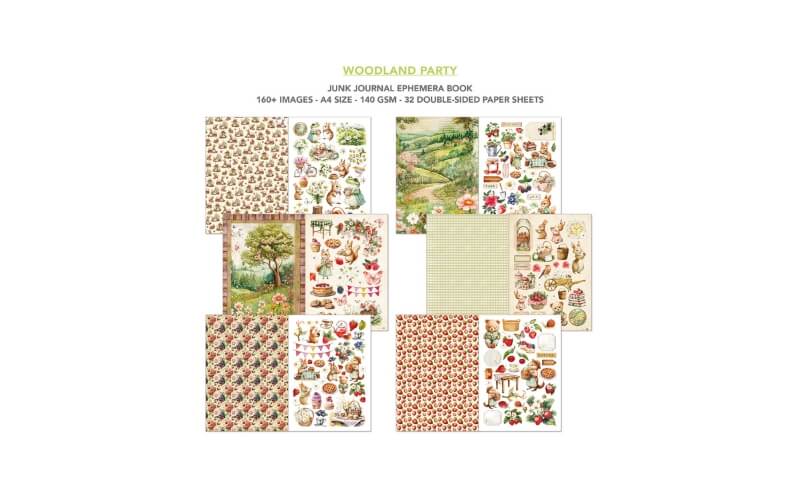 Junk Journal Woodland Party Ciaobella