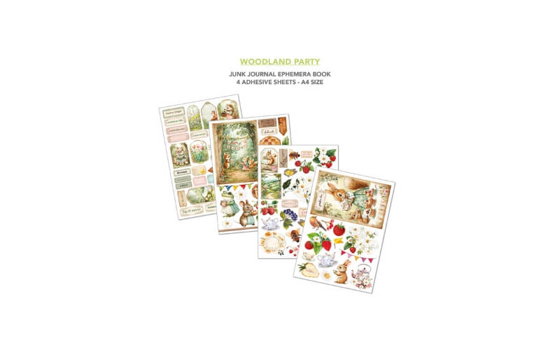 Junk Journal Woodland Party Ciaobella