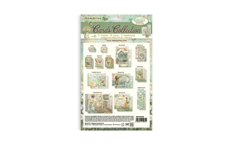 Kaart Collectie Daisy Art Stamperia