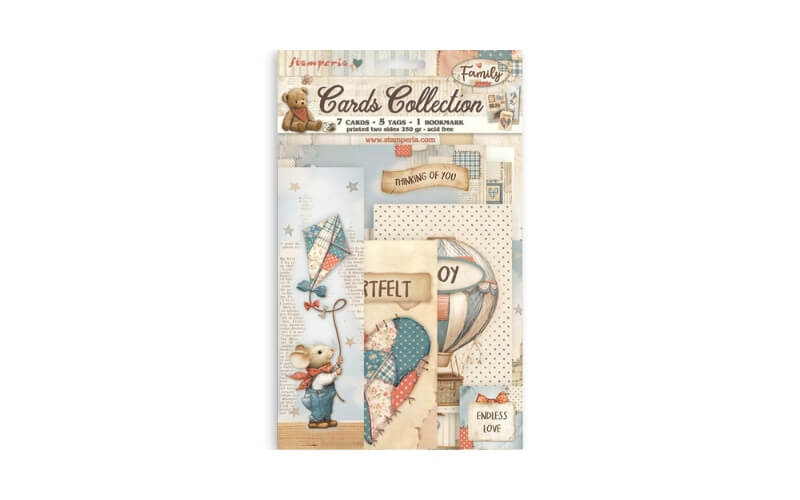 Kaart Collectie Family Stamperia