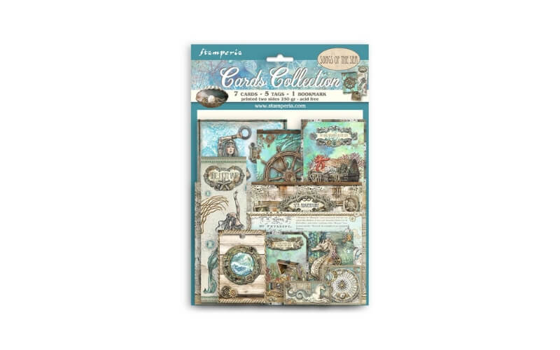 Kaartcollectie Liedjes van de Zee Stamperia