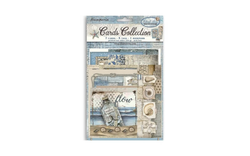 Kaartcollectie Silent Sea Stamperia