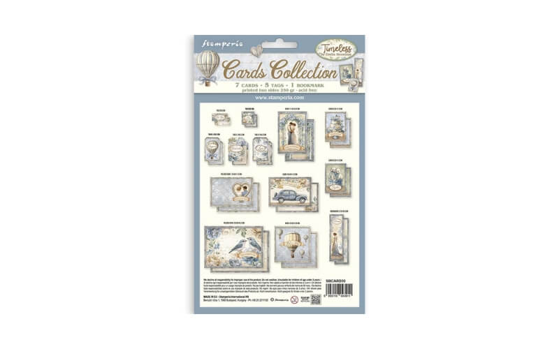 Kaartcollectie Timeless Stamperia
