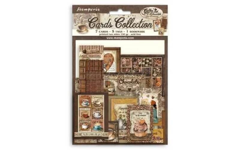 Kaartcollectie Koffie & Chocola Stamperia