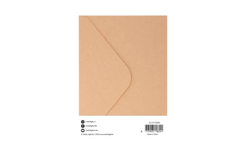 Kaarten en Enveloppen Kraft 5x7 Inch Studio Light