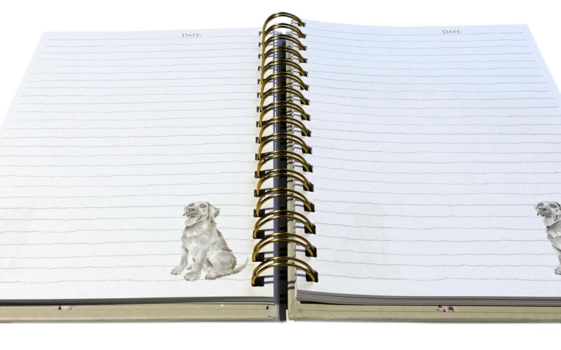 Notitieboek Dagboek Honden Wrendale A5