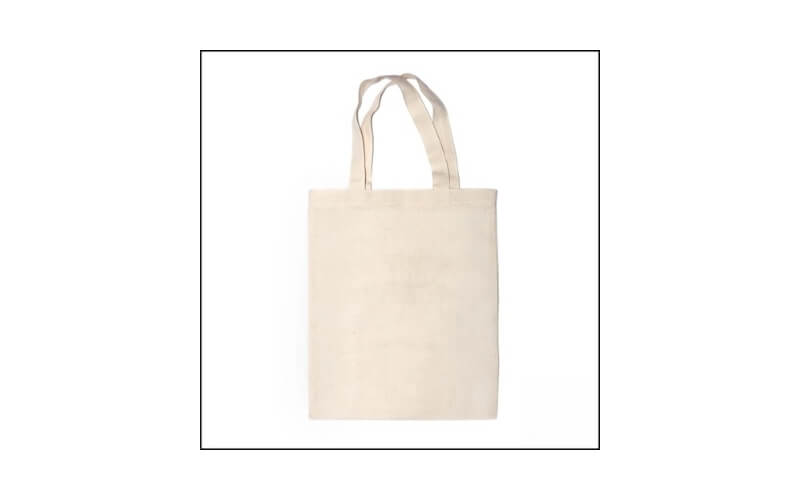 Katoenen Tas Ecru 38x42cm