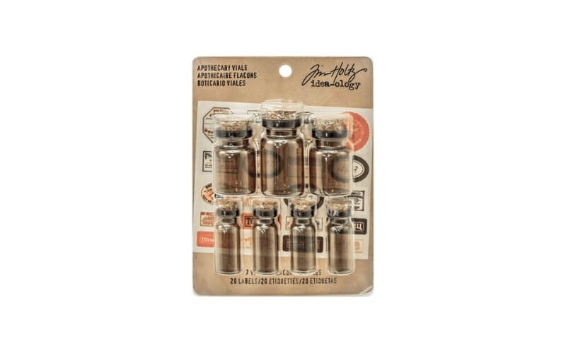 Kleine Apotheker Flesjes Decoratie Tim Holtz