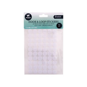 Klittenband Stickers 13mm 60 stuks Studio Light