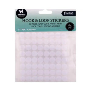 Klittenband Stickers 11mm 64 stuks Studio Light