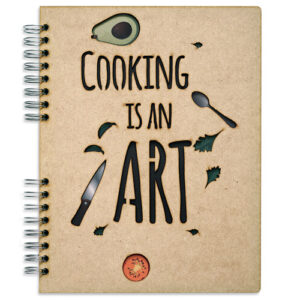 Notitieboek Hout Cooking Komoni A4