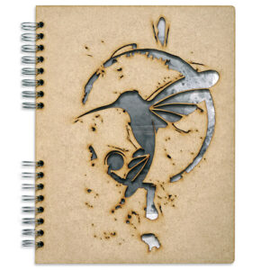 Notitieboek Hout Kolibrie A4