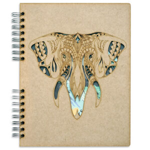 Notitieboek Hout Olifant A4