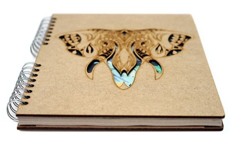 Notitieboek Hout Olifant A4
