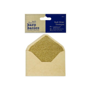Kraft Glitter Enveloppen Bare Basics