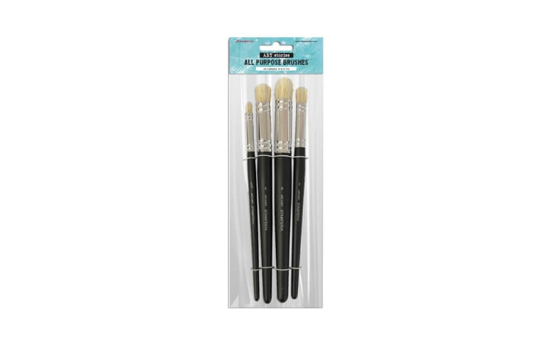 Kwasten set 4 maten Stamperia