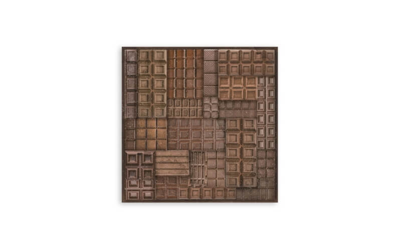 Lapjes Stof Koffie en Chocolade Stamperia