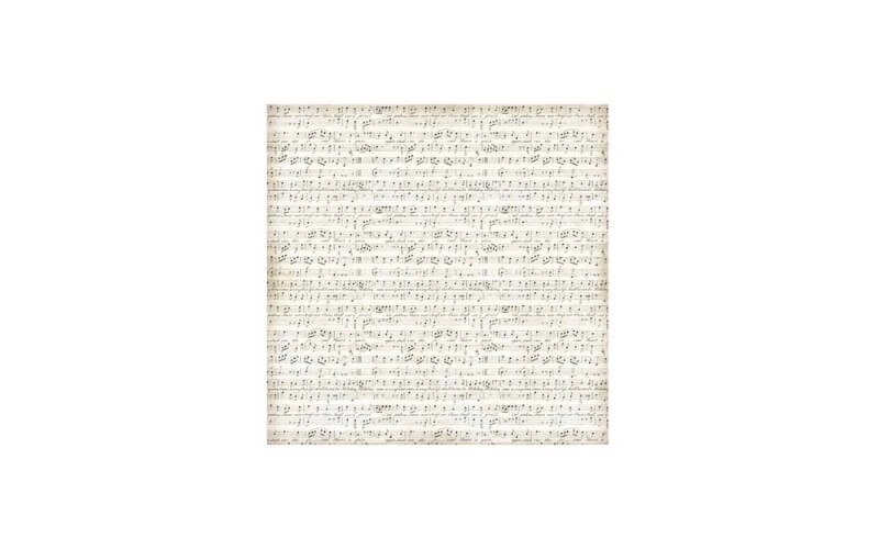 Lapjes Stof Muziek 30×30 Stamperia