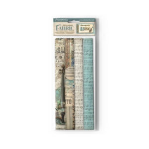 Lapjes Stof Muziek 30×30 Stamperia