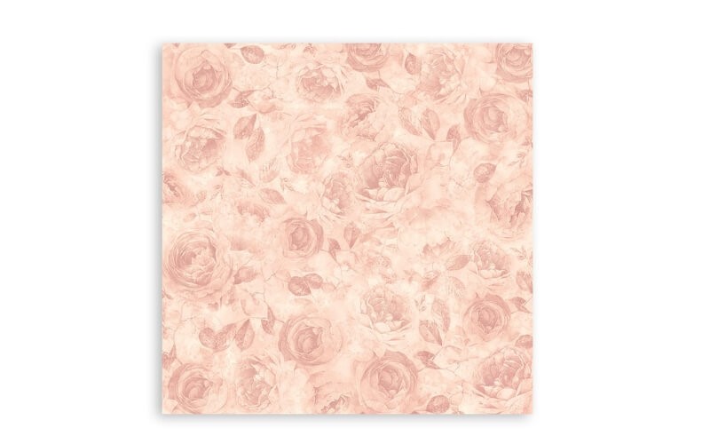 Lapjes Stof Shabby Rozen 30x30 Stamperia