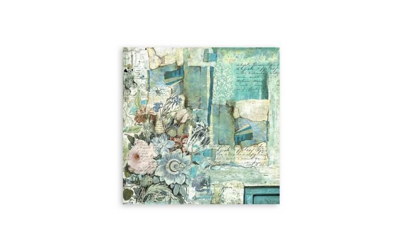 Lapjes Stof Wonderland 30×30 Stamperia