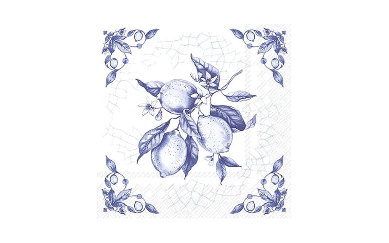 Lemon on Tile Lunch Servetten 20st. IHR