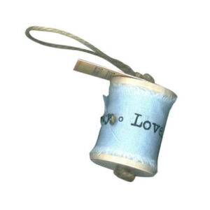 Lint Love Licht Blauw Stamperia 0,9m