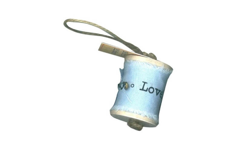 Lint Love Licht Blauw Stamperia 0,9m