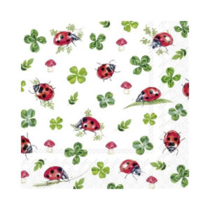 Lucky Ladybugs Lunch Servetten 20st. IHR
