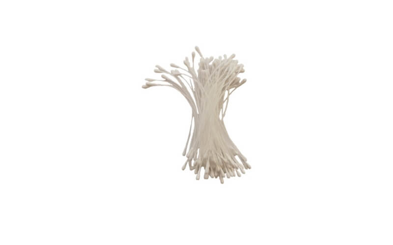 Meeldraden Wit 100 stuks Stamperia