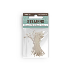 Meeldraden Wit 100 stuks Stamperia