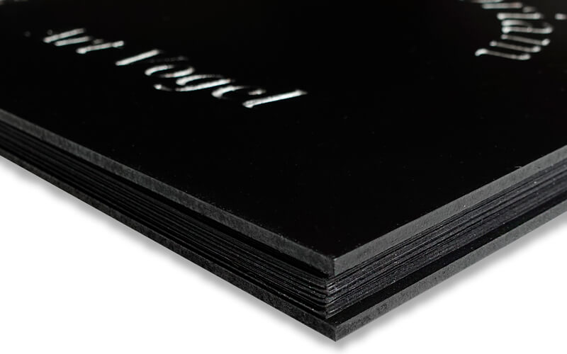 Gepersonaliseerd Scrapbook Memoriam Hout