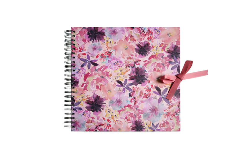 Plakboek-Scrapbook 20x20 Flowers
