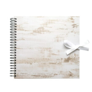 Plakboek-Scrapbook 20x20 Hout Design