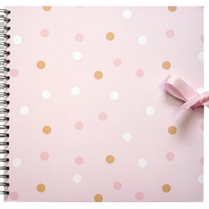 Plakboek-Scrapbook 30x30 Pink-Dot