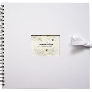 Plakboek-Scrapbook 30x30 Wit Venster