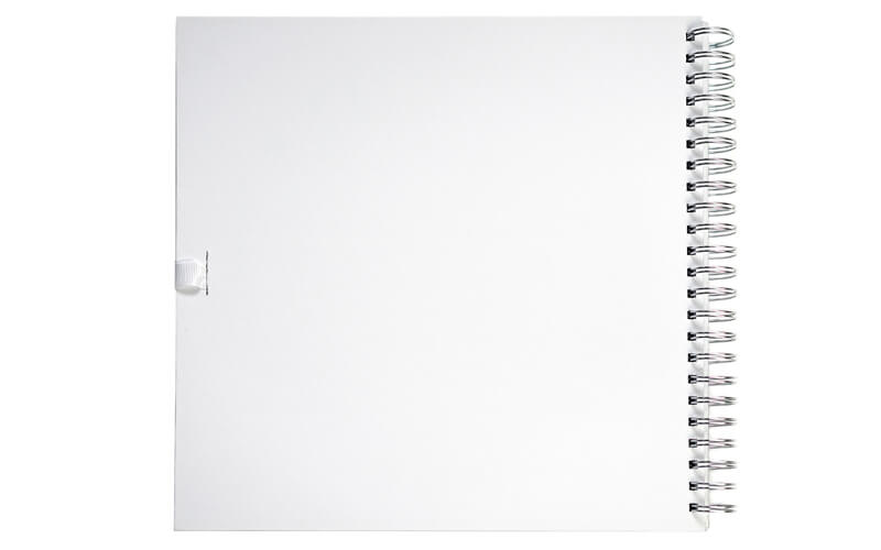 Plakboek-Scrapbook 30x30 Wit Venster