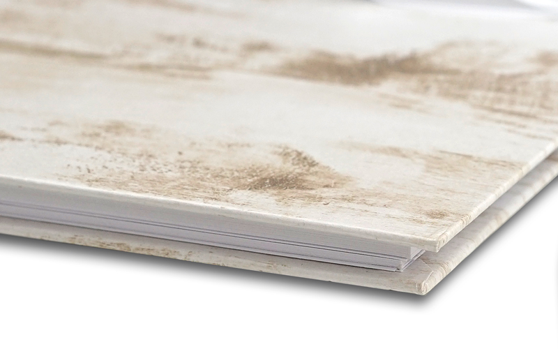 Plakboek-Scrapbook 20x20 Hout Design