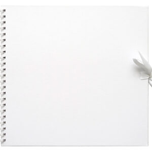Plakboek-Scrapbook 30x30 Wit