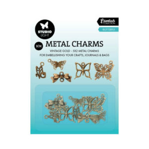 Metalen Bedeltjes Vlinder Studio Light