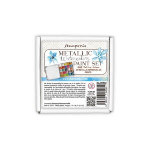 Metallic Waterverf Set Stamperia