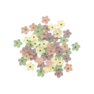 Mini Papieren Bloemen Pastel