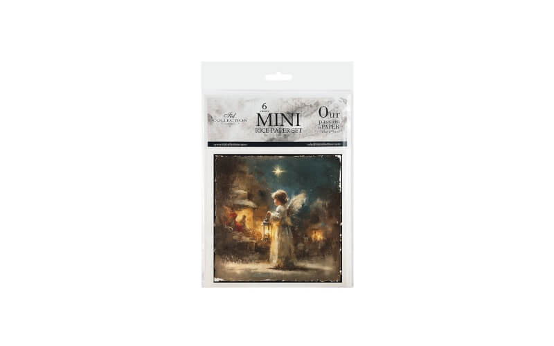Mini Rijstpapier Set Bethlehem 6 Vellen Itd Collection