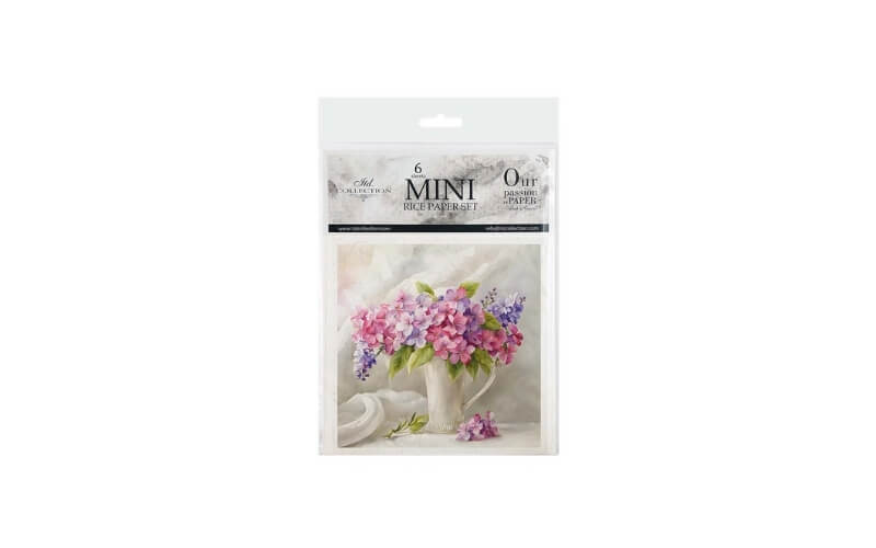 Mini Rijstpapier Set Boeketten 6 Vellen Itd Collection