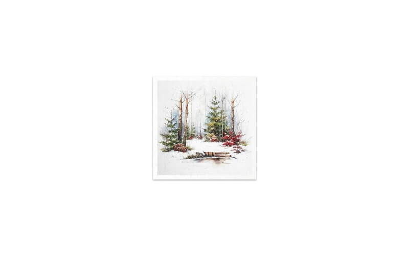 Mini Rijstpapier Set Cottage 6 Vellen Itd Collection