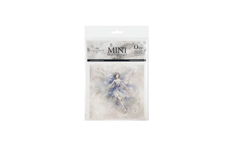 Mini Rijstpapier Set Dansende Elfjes 6 Vellen Itd Collection