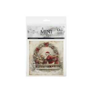 Mini Rijstpapier Set Kerst kinderen 6 Vellen Itd Collection