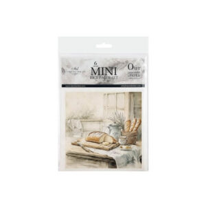 Mini Rijstpapier Set Keuken en Kruiden 6 Vellen Itd Collection